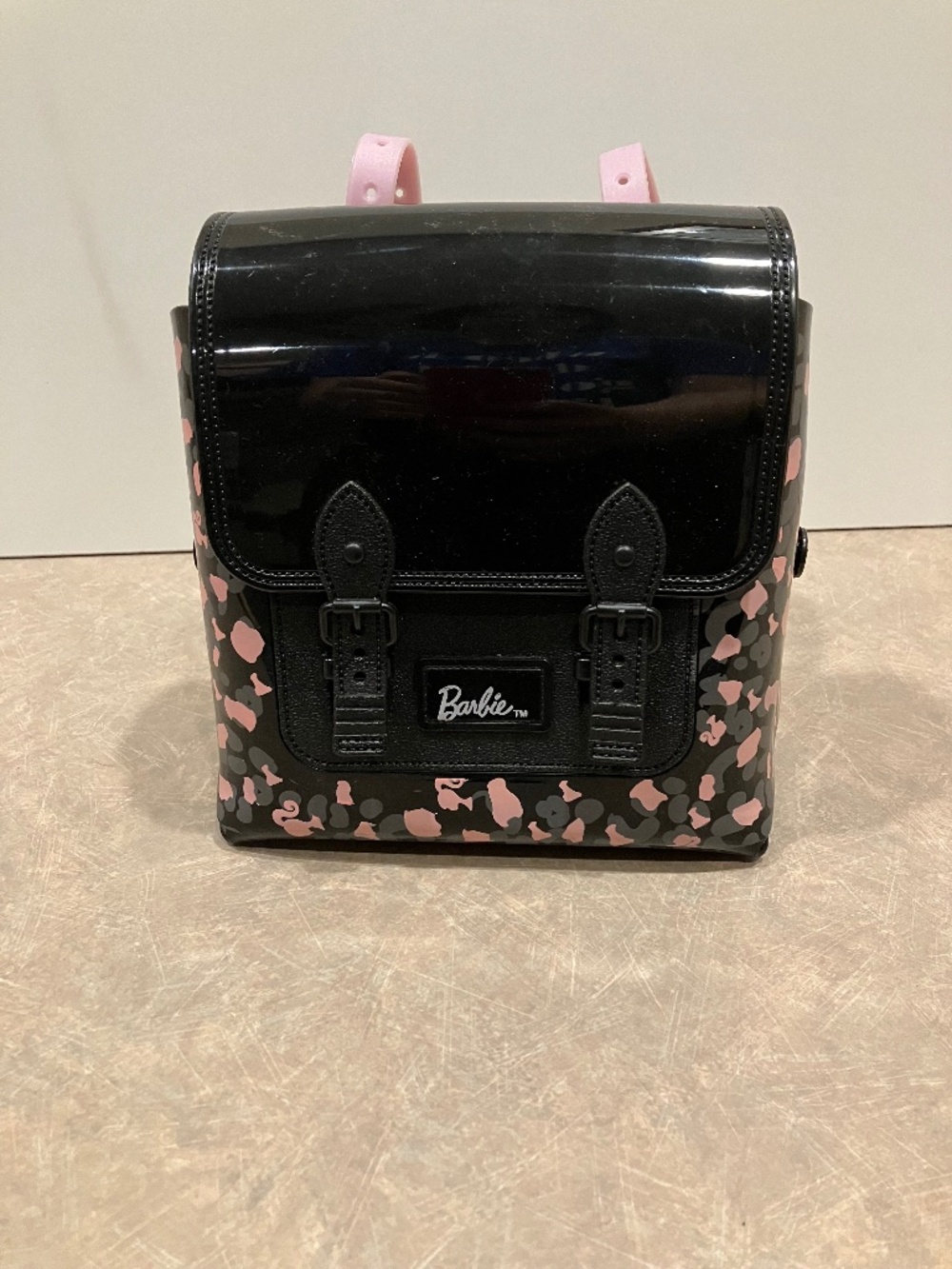 Kid's Vinyl Barbie Small Backpack